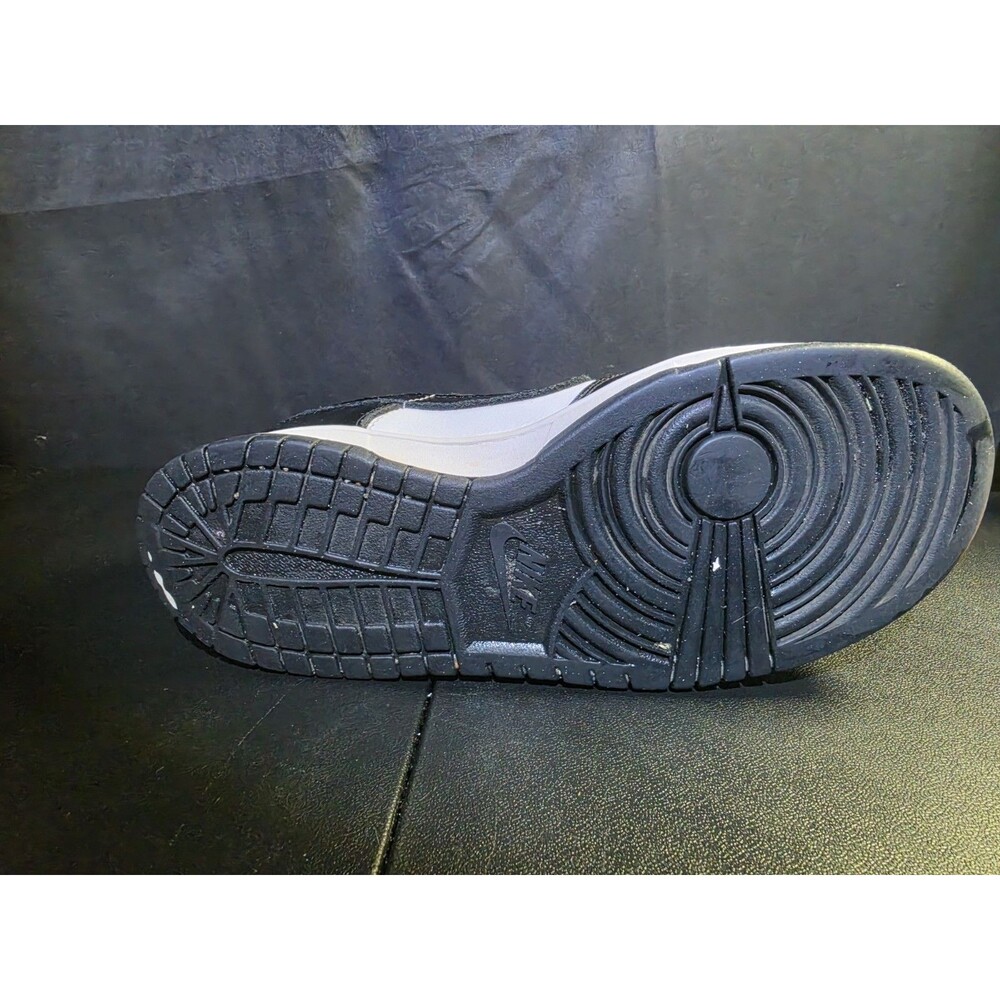 Size 8 - Nike Dunk Low Black White - Picture 8 of 9